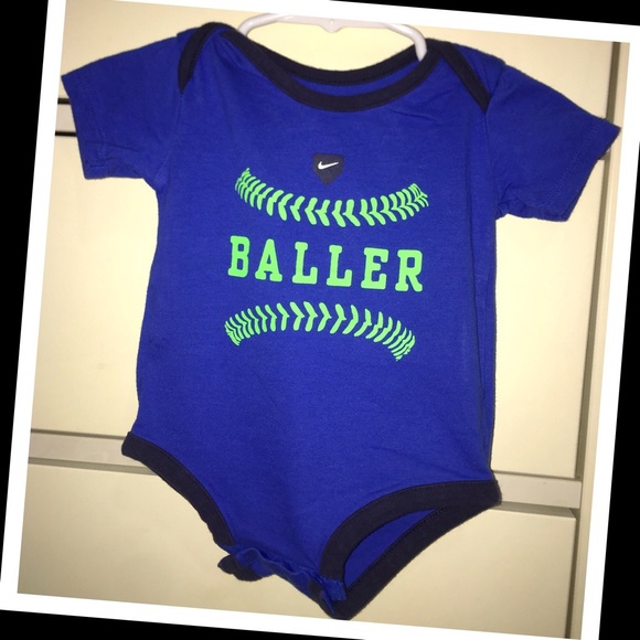 Nike Other - Nike baby boy 3-6m onesie💙EUC💙